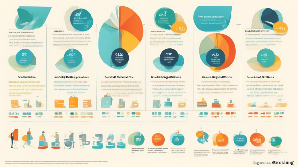 A detailed infographic illustrating the step-by-step process of garnishing wages in Ontario, including legal documents, court steps, and financial calculations, set in an easily understandable visual format.