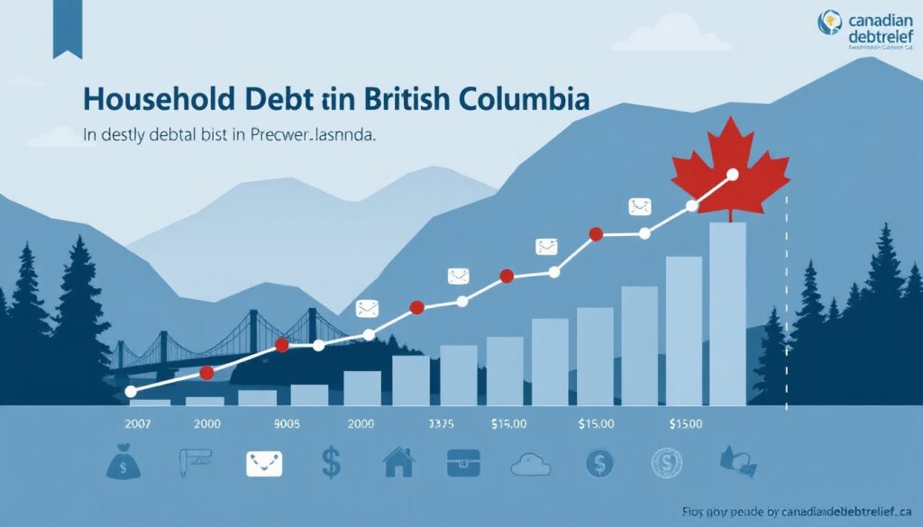 Exploring the Average Household Debt in British Columbia: Trends and Insights