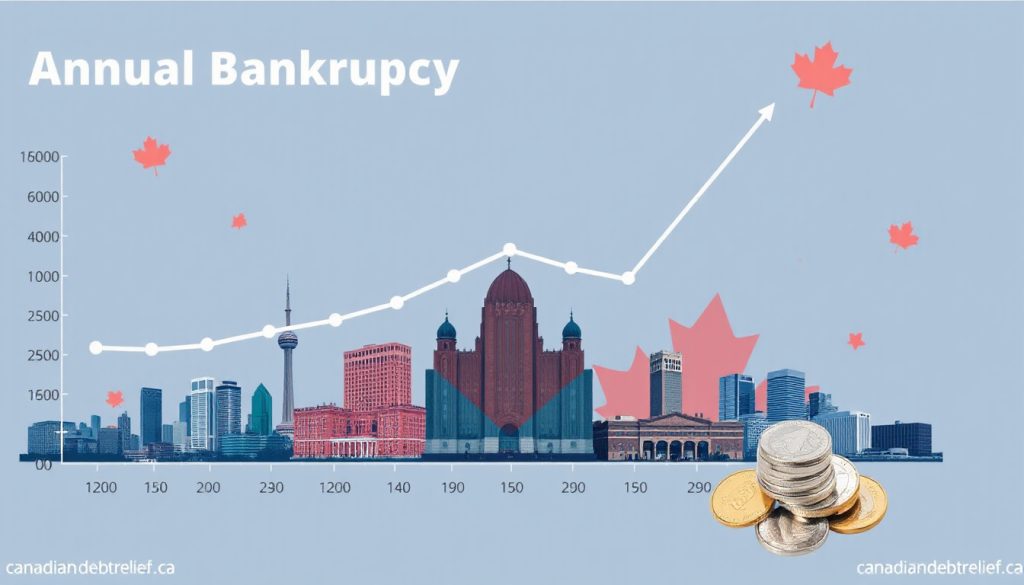 Exploring the Trends: Bankruptcy Rate in Canada Analyzed Year by Year