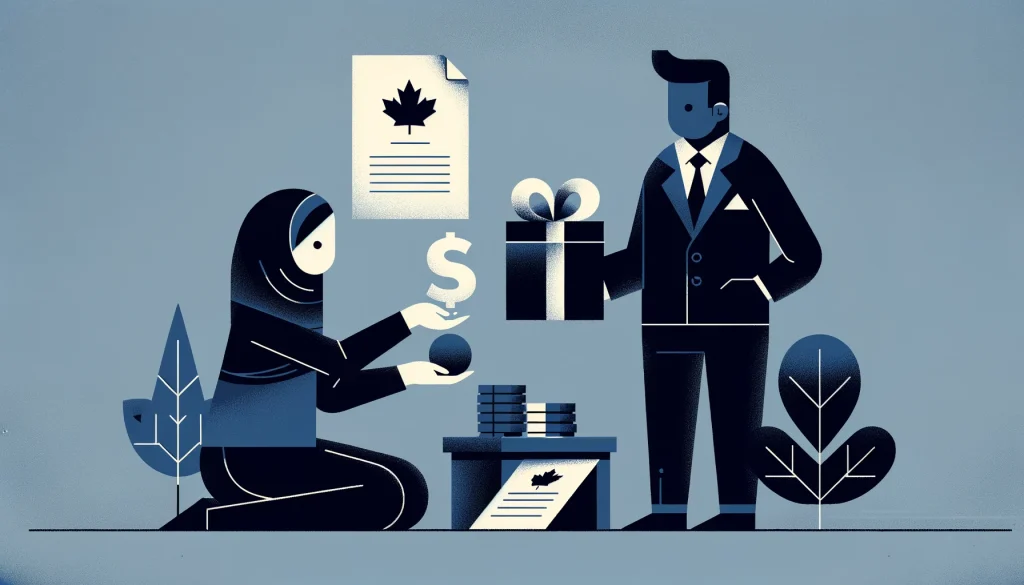 Can Creditors Claim Money You've Gifted? Canadian Rules Explained — Canadian debt relief illustration