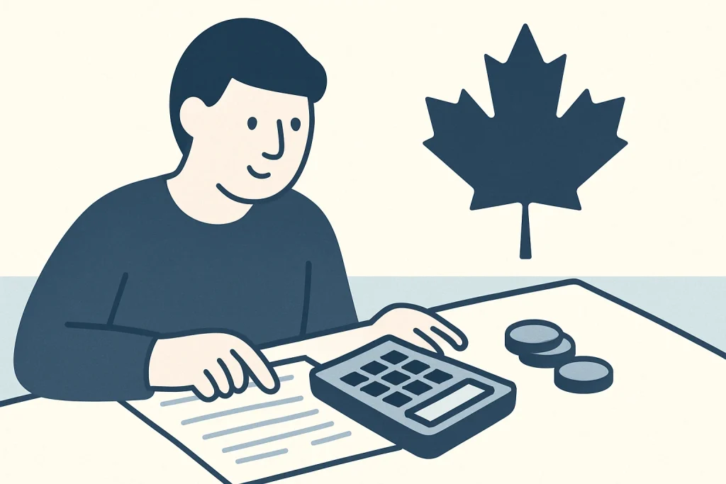 Calculateur d'impôts Canada 2026 : estimation du remboursement et du salaire net — Exemple d'allègement de la dette au Canada