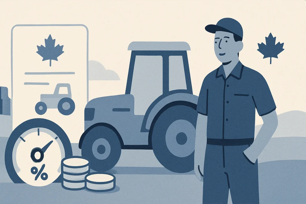 Equipment Loan Interest Rates in Saskatchewan (2026) — Canadian debt relief illustration