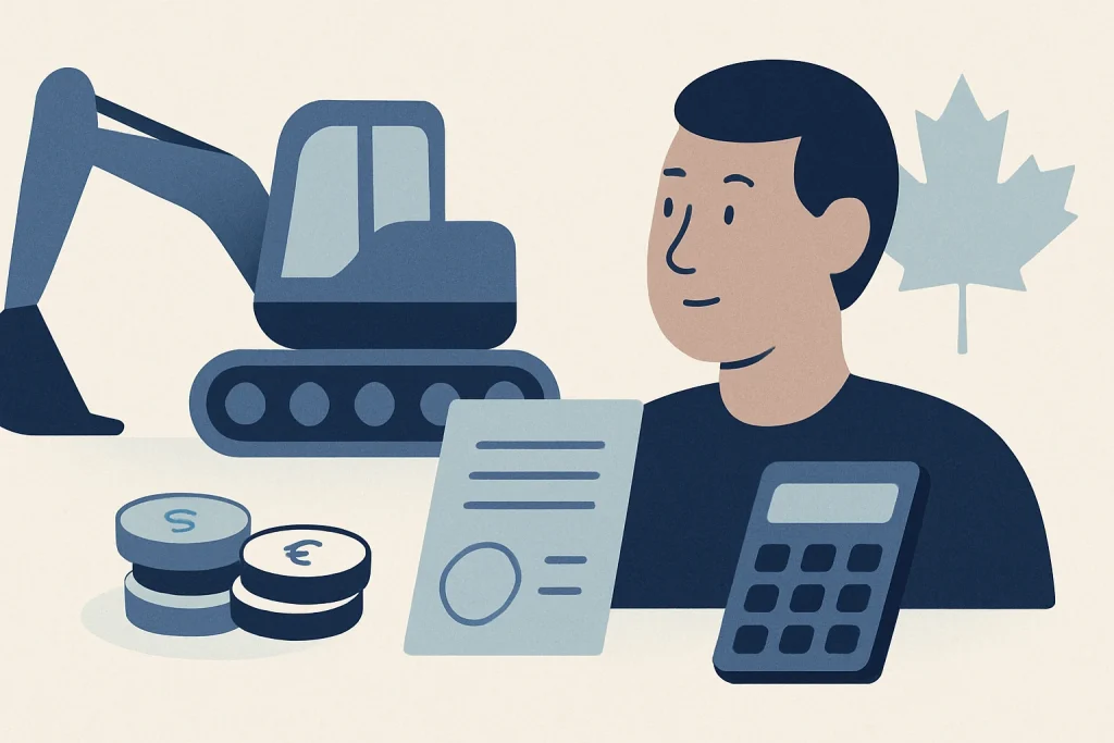Heavy Equipment Loans for Bad Credit in Calgary (2026) — Canadian debt relief illustration