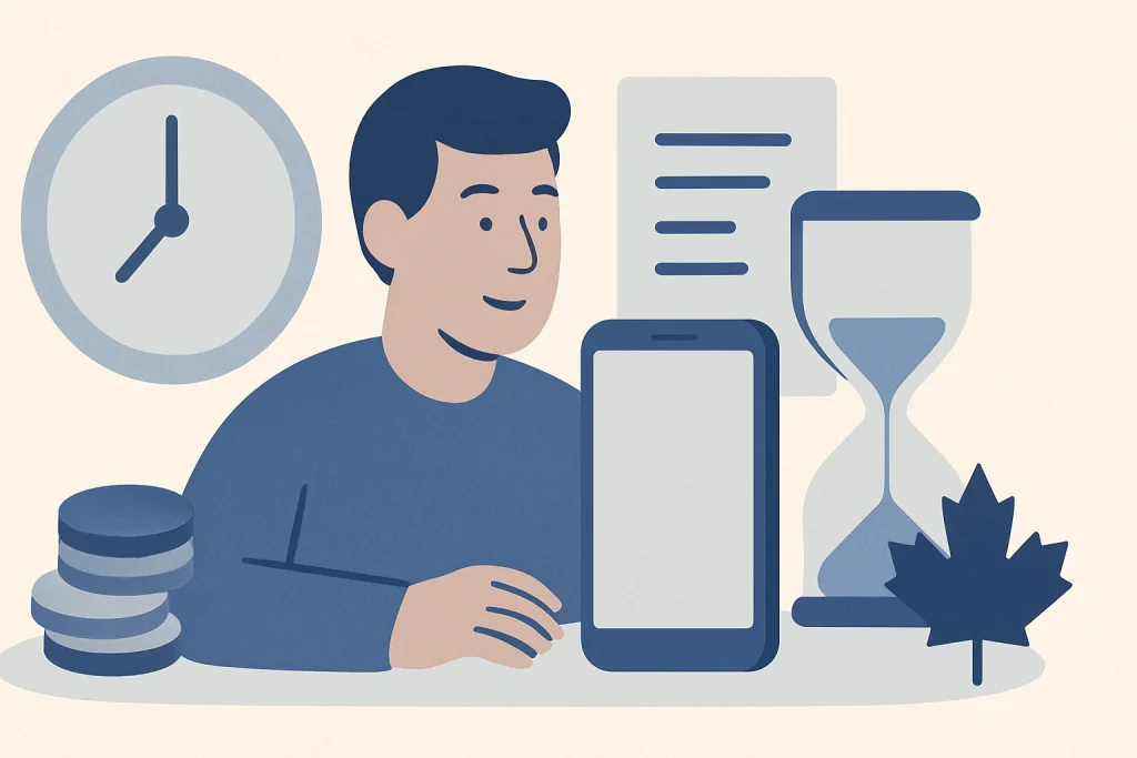 How Fast Can You Get a Loan in Canada? 2026 Timelines — Canadian debt relief illustration