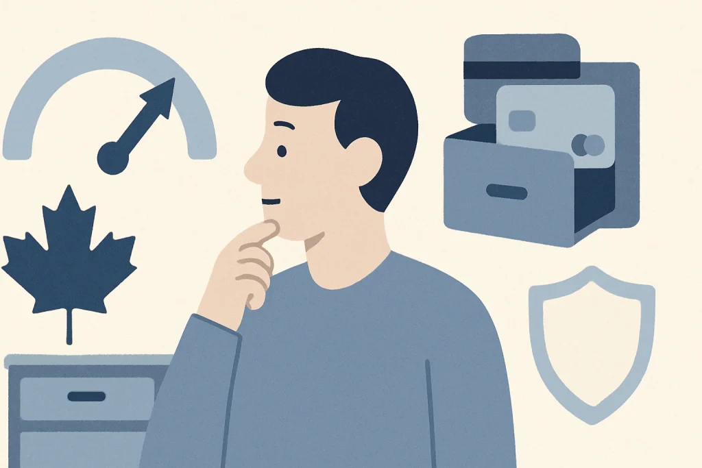 Should You Keep Unused Credit Cards Open? Canada 2026 — Canadian debt relief illustration