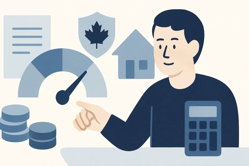 Credit Score Range in Canada (2026): What Your Number Means — Canadian debt relief illustration