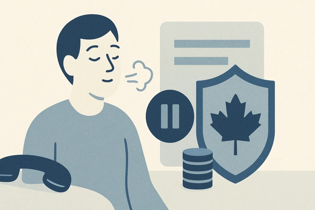 What Is Breathing Space in a Debt Management Plan? 2026 — Canadian debt relief illustration