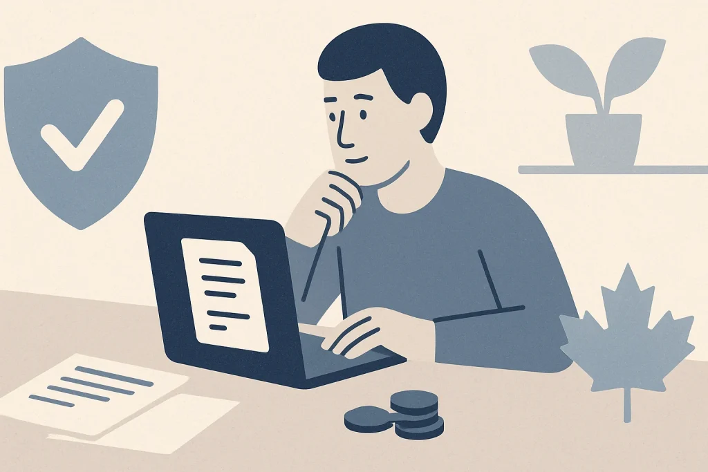 Are Online Loans Safe in Canada? (2026) How to Check — Canadian debt relief illustration
