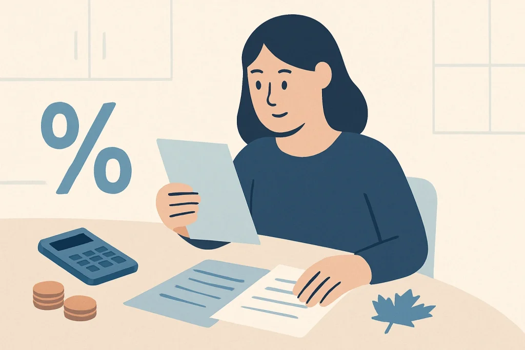 Debt Consolidation Loan Interest Rates in Canada (2026) — Canadian debt relief illustration